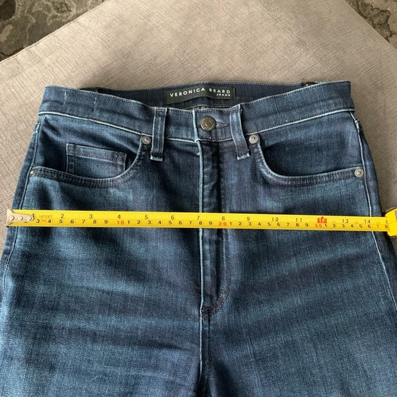 Veronica Beard 11”Carly Kick Flare Jeans size 28- altered - Picture 14 of 14